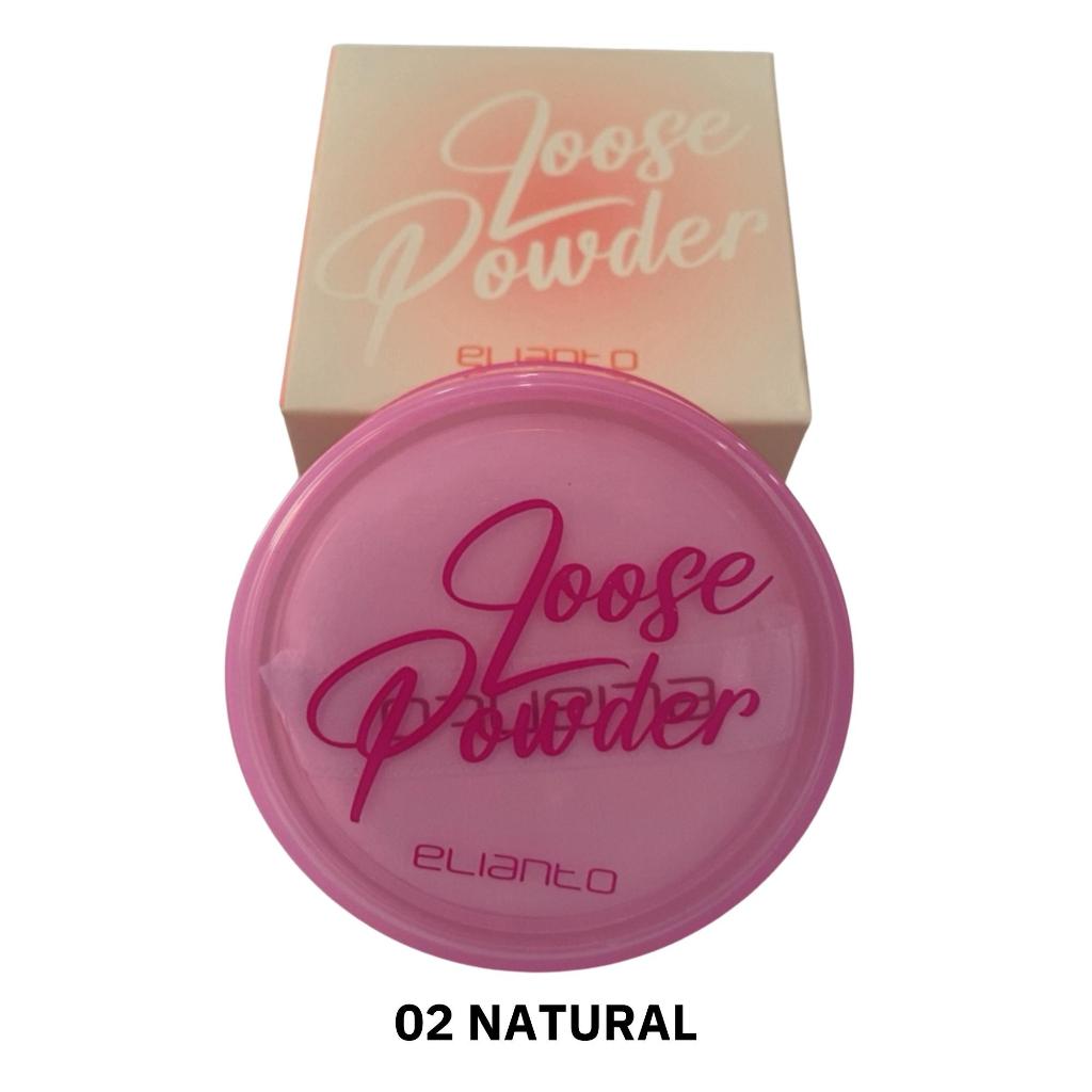 Elianto Loose Powder – Lightweight Oil-Control Setting Powder for All Skin Types