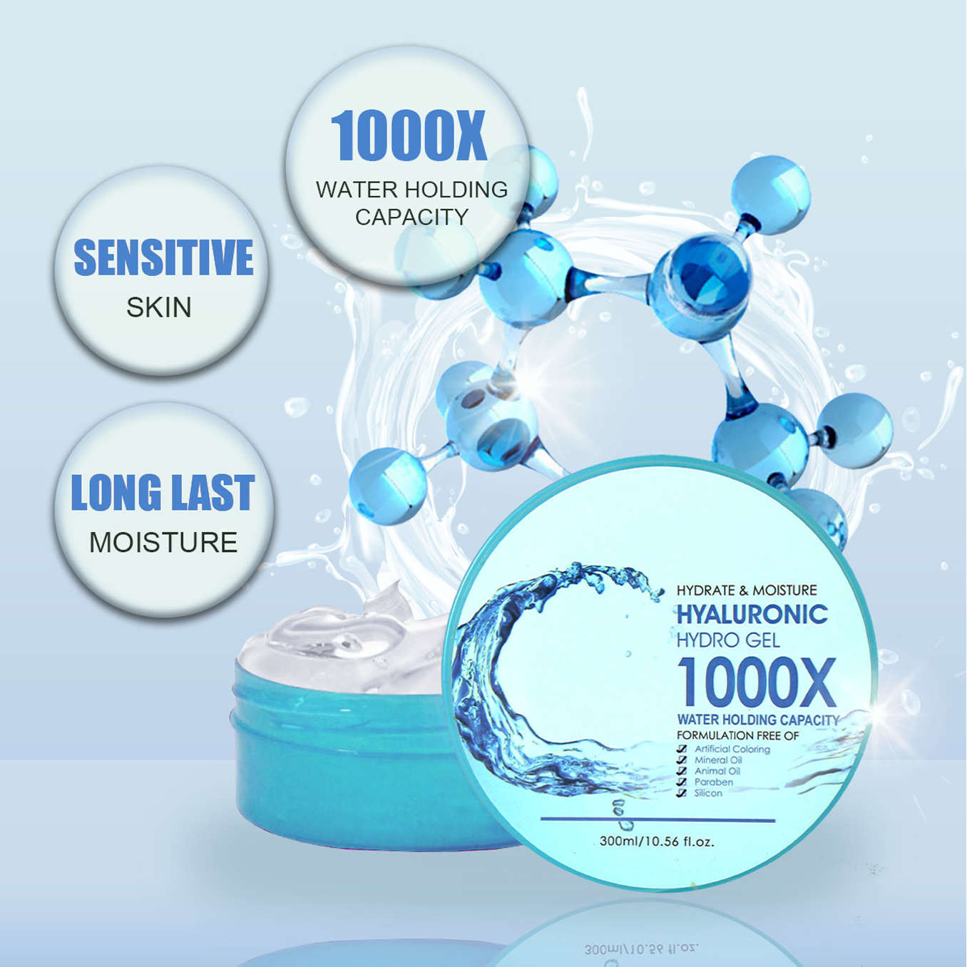 Elianto Hydrate & Moisture Hyaluronic Hydro Moist Gel