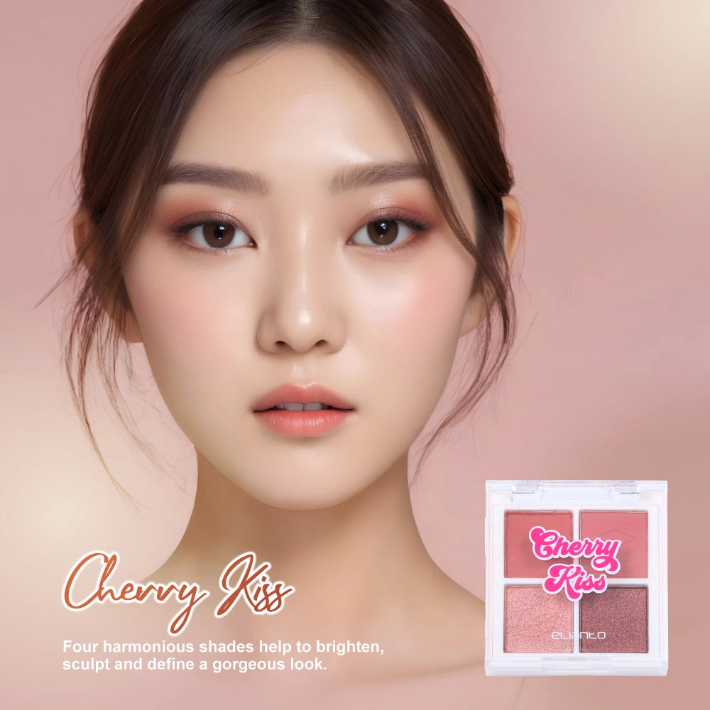Elianto Eyeshadow Palette – Pigmented, Blendable Shades for All-Day Wear