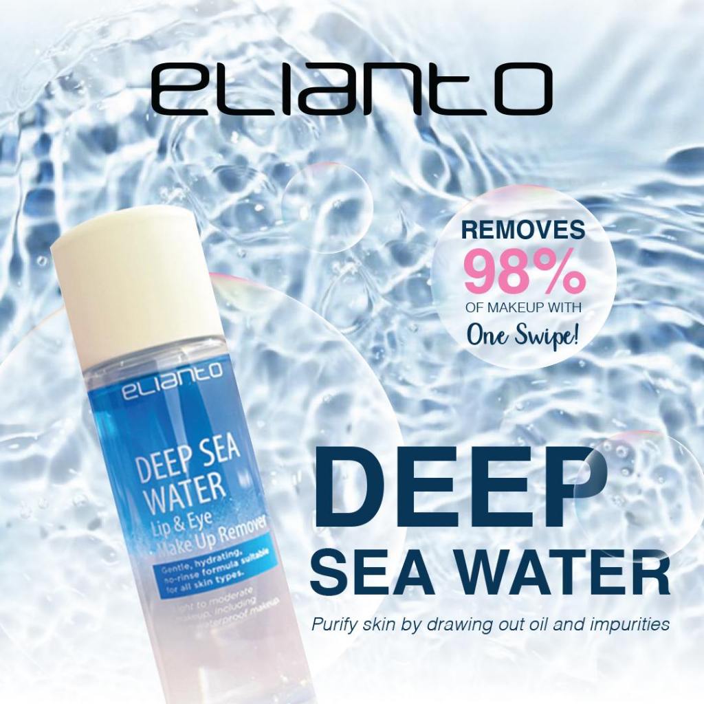 Elianto Deep Sea Lip & Eyes Make Up Remover