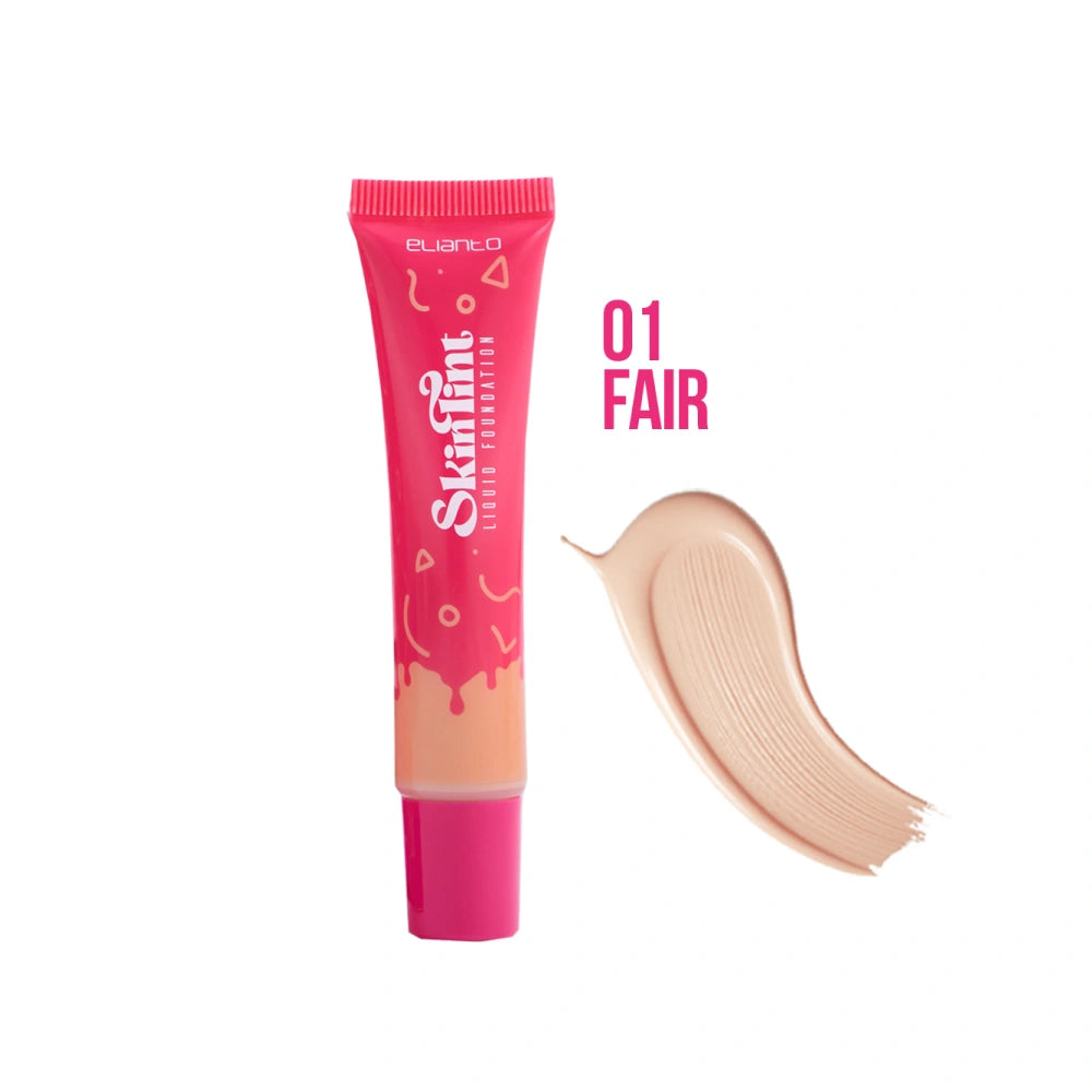 Elianto Skin Tint Liquid Foundation 01 for fair skin