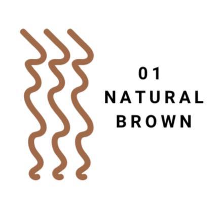 Elianto 3D Eyebrow Pencil 01 Natural Brown for soft natural brows