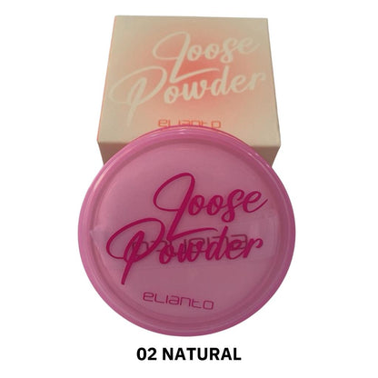 Elianto Loose Powder – Lightweight Oil-Control Setting Powder for All Skin Types