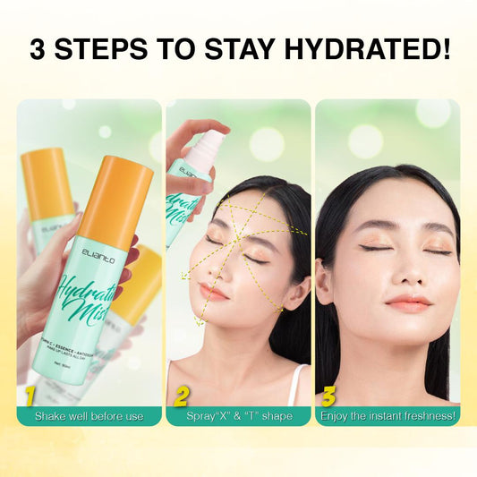 Elianto Hydrating Mist – Refreshing Facial Spray for Instant Skin Hydration and Glow
