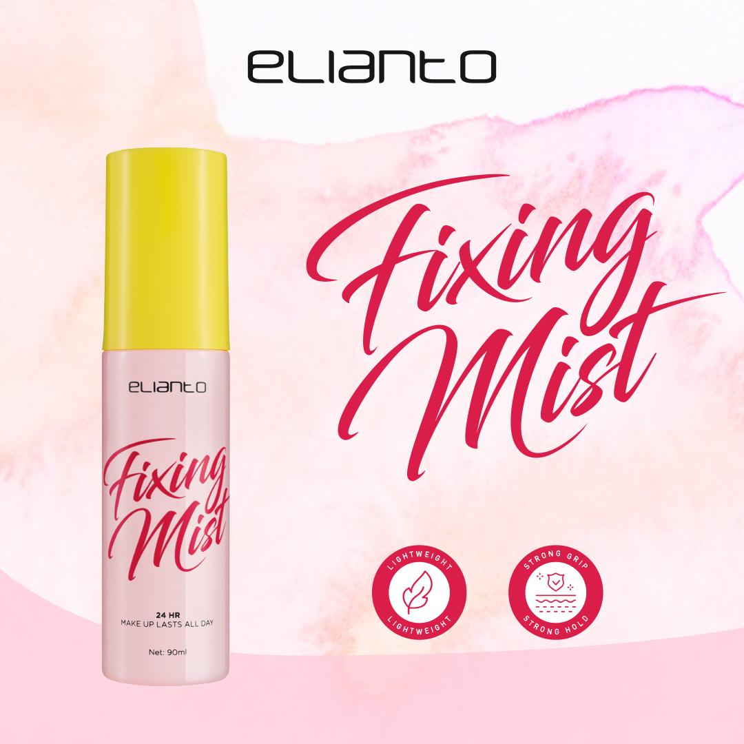 Elianto Fixing Mist – Long-Lasting Makeup Setting Spray for a Fresh, Smudge-Proof Finish