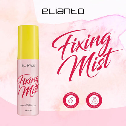 Elianto Fixing Mist – Long-Lasting Makeup Setting Spray for a Fresh, Smudge-Proof Finish