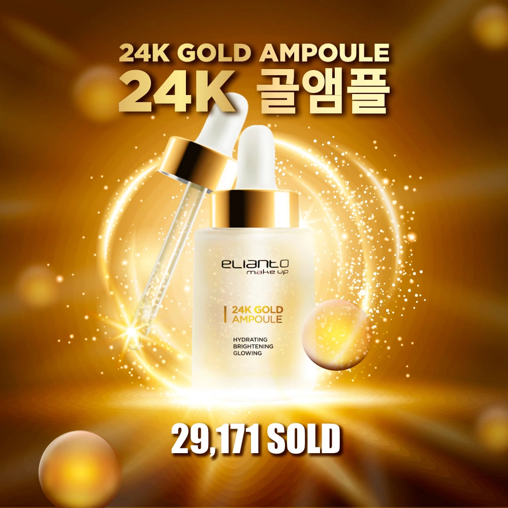 Elianto 24K Gold Ampoule serum with anti-aging benefits