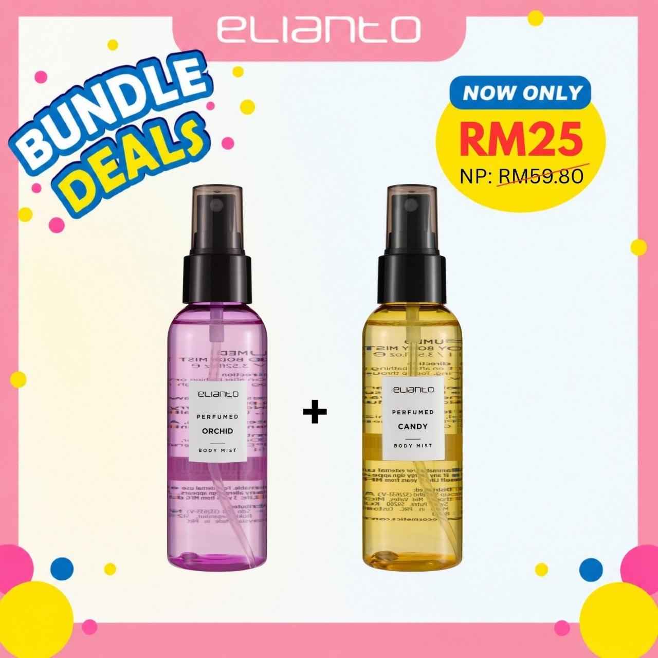 Elianto Body Mist Combo Set