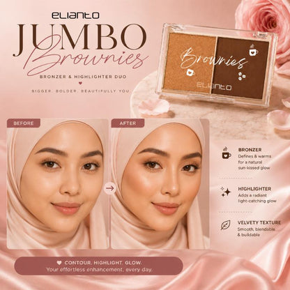 Elianto Jumbo Size Brownies Contour Kit