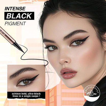 Elianto Ultra Black Eyeliner Pen - Waterproof, Quick Dry, Smudge Proof, Long Lasting Eye Make Up