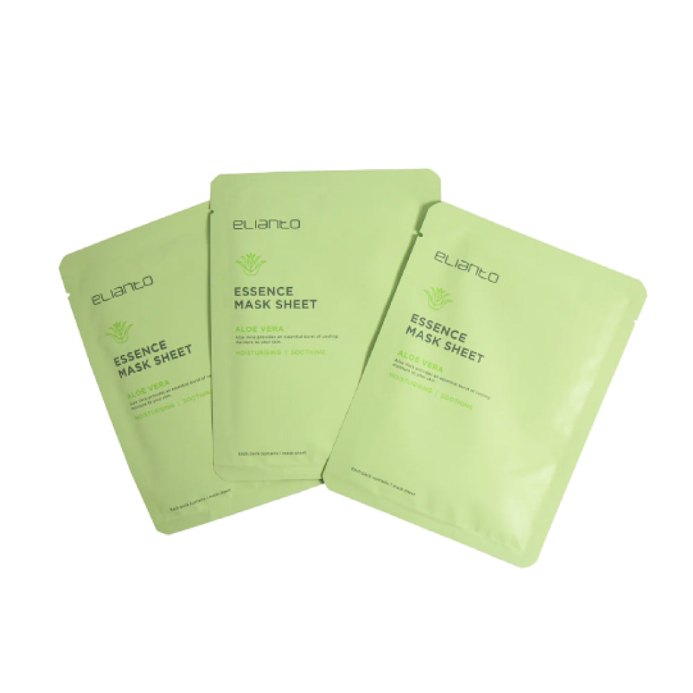 Elianto Aloe Vera Essence Mask Sheet 3PC