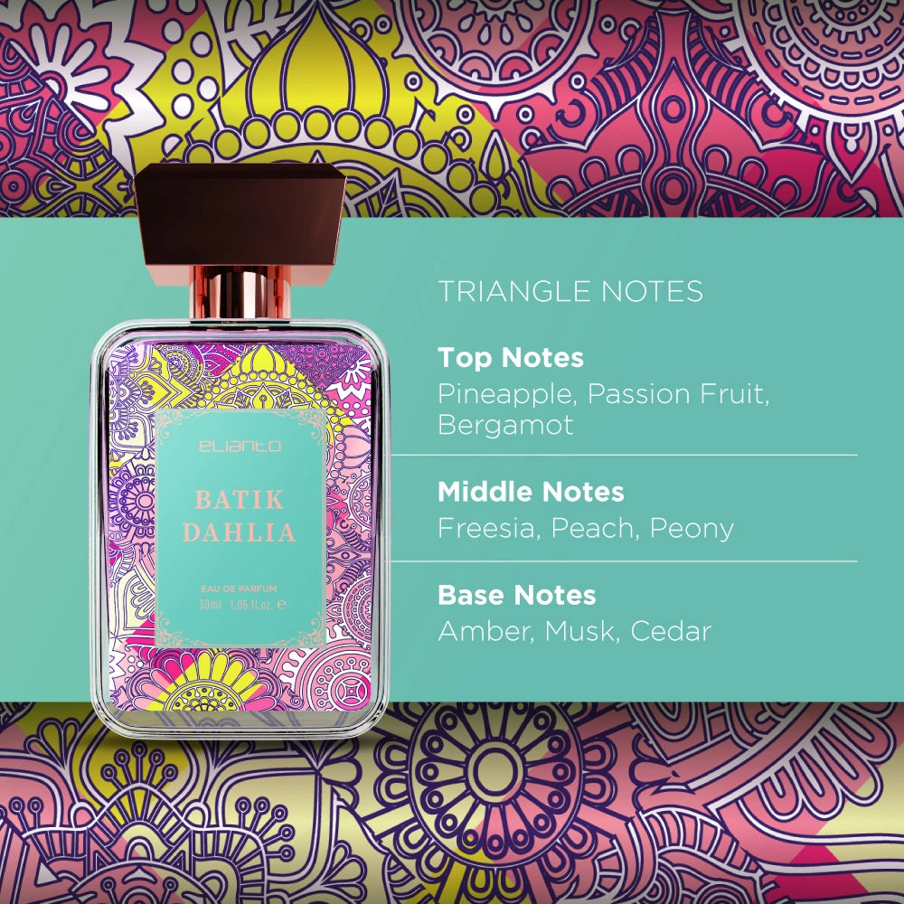 Batik Dahlia, Elianto, long lasting