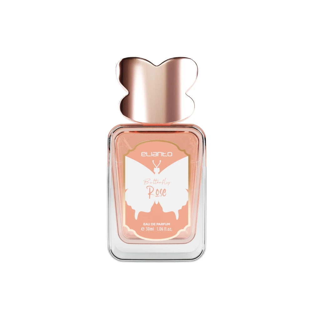 Elianto floral perfume 30ml – Butterfly Rose EDP for women, soft rose scent, perfect daily wear