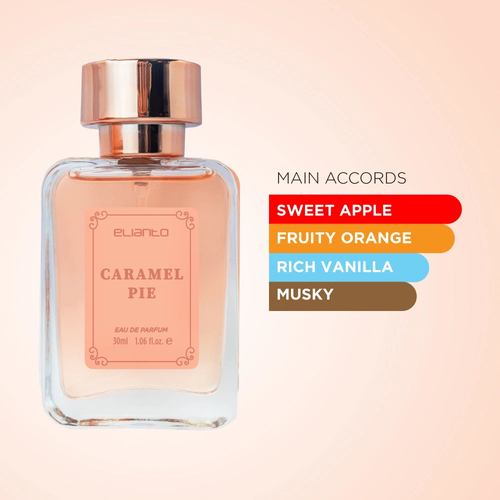 Elianto Caramel Pie Eau De Parfum – Long-lasting gourmand fragrance