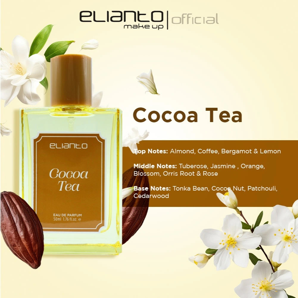 Elianto Tea Series EDP Perfume – Long Lasting | Minyak Wangi Tahan Lama