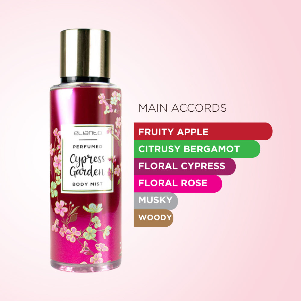 Perfumed Cypress Garden Body Mist