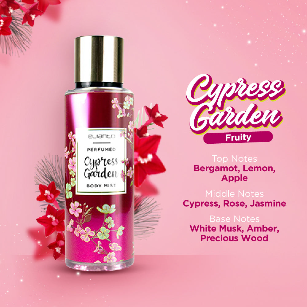 Perfumed Cypress Garden Body Mist