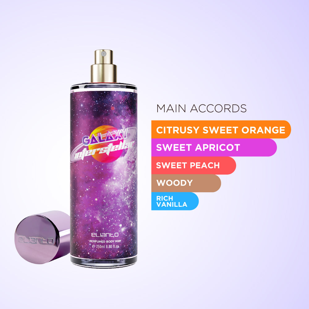 Elianto Galaxy Interstellar Perfumed Body Mist