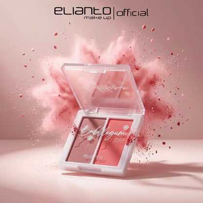 Elianto 2 in 1 Blusher Palette (Long Lasting Look)