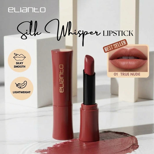 Elianto Silk Whisper Lipstick - Matte Finish, No Dryness & Long Lasting