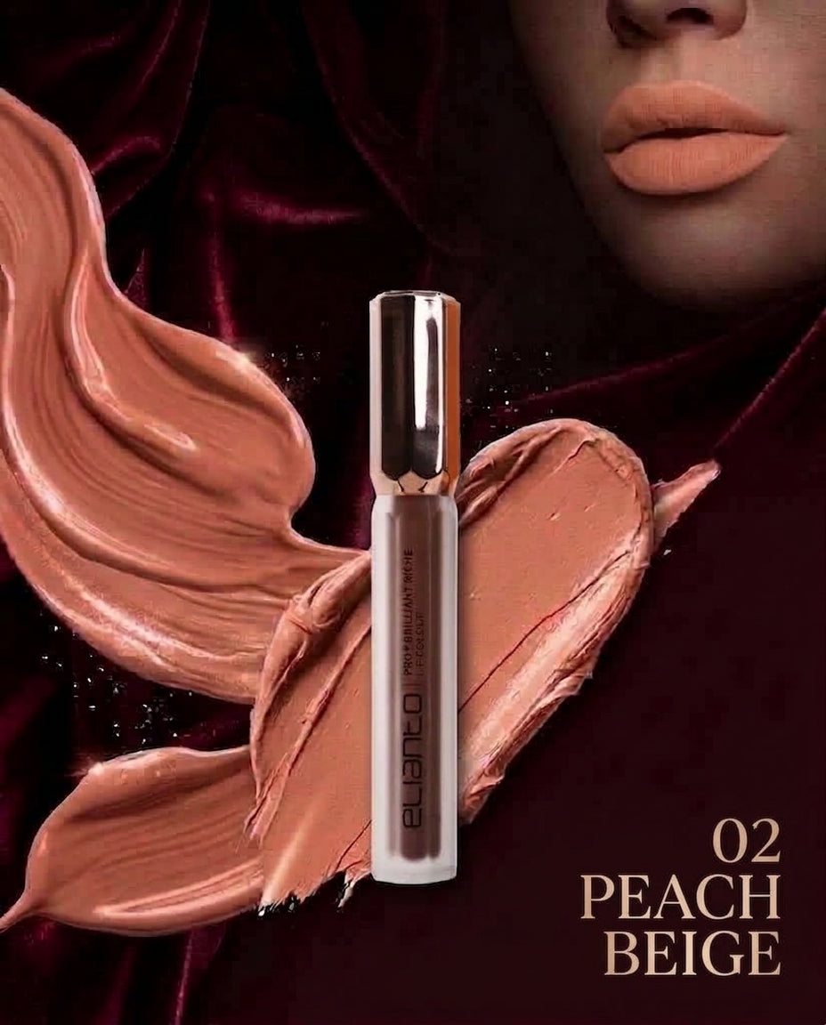 Elianto Pro+Brilliant Riche Lip Colour - Excellent Quick Drying for Daily Use