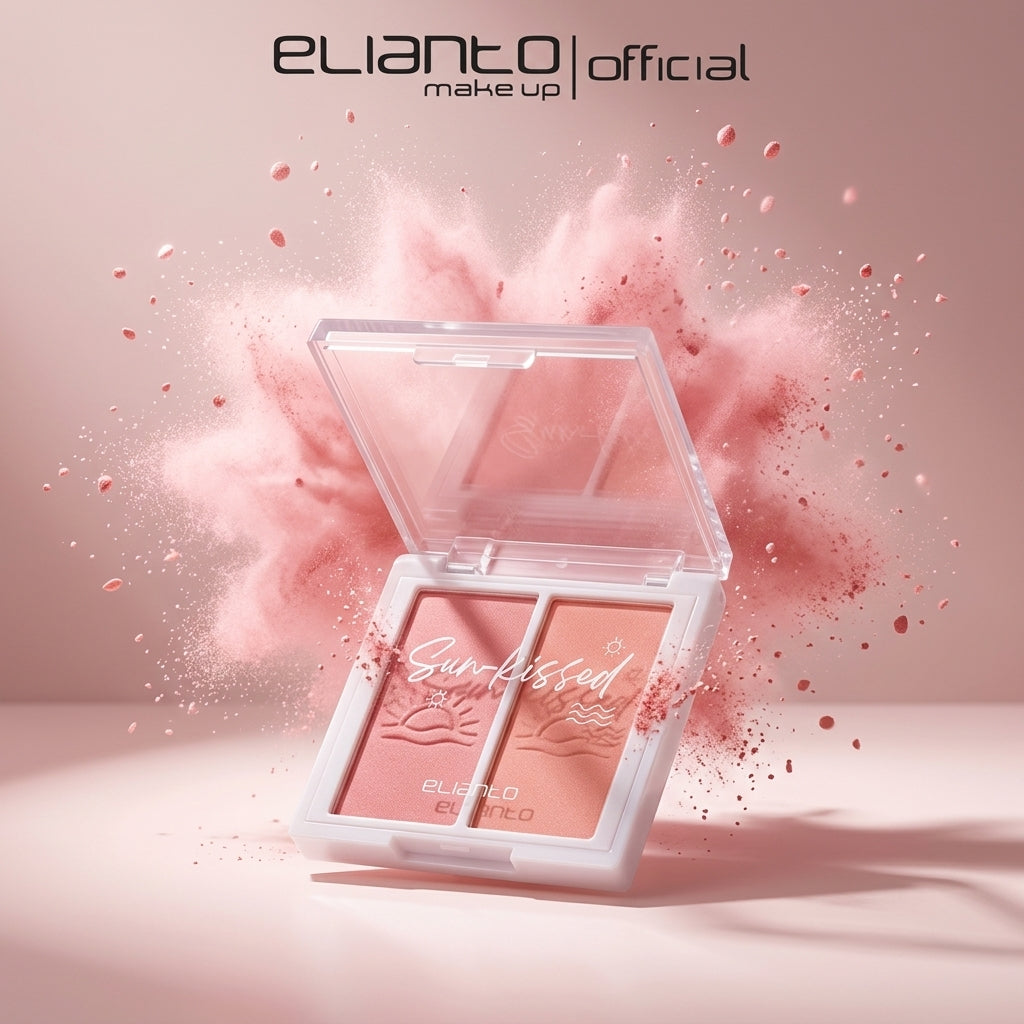 Elianto 2 in 1 Blusher Palette (Long Lasting Look)