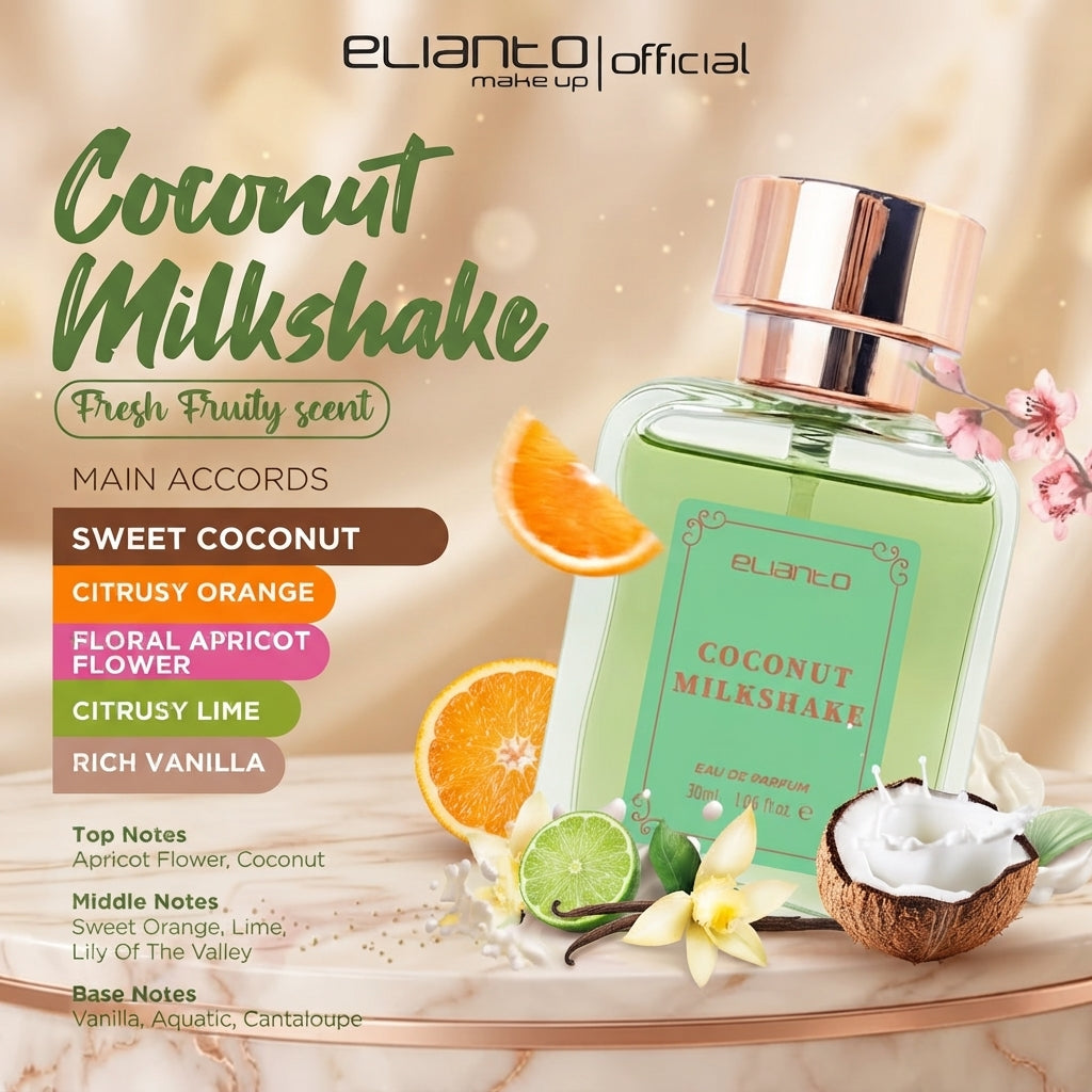Elianto Dessert EDP Eau De Parfum – Feminine Sweet Scent & Long Lasting
