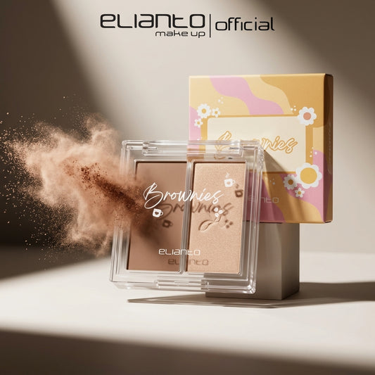 Elianto Brownies Contour Kit – Easy to Apply, Nice for Nose Shaping