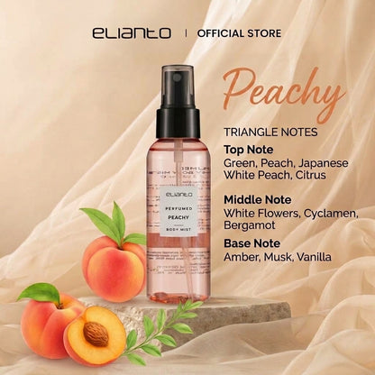 Elianto Body Mist (Coconut/ Watermelon/ Bubblegum Scent) 100ml – Lightweight and Non-Sticky