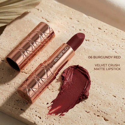 Elianto Velvet Crush Matte Lipstick -  Lightweight, Long-Lasting Soft Matte Finish