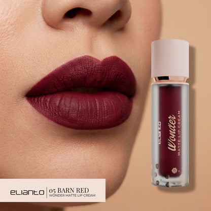 Elianto Wonder Matte Lip Cream - High-Impact Color, Comfortable Wear