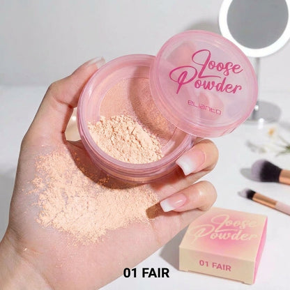 Elianto Loose Powder – Lightweight Oil-Control Setting Powder for All Skin Types