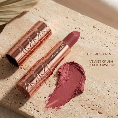 Elianto Velvet Crush Matte Lipstick -  Lightweight, Long-Lasting Soft Matte Finish