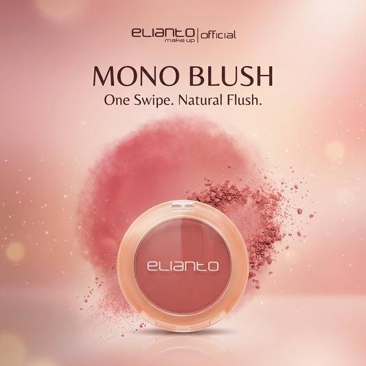Elianto Mono Blush – Everyday Blusher for Fresh, Youthful Glow