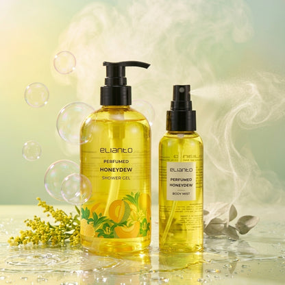 Elianto Perfumed Shower Gel and Body Mist Set - Scented Refreshing Duo