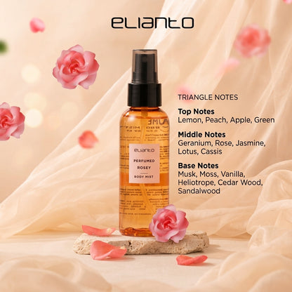 Elianto Body Mist (Coconut/ Watermelon/ Bubblegum Scent) 100ml – Lightweight and Non-Sticky