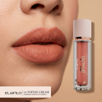 Elianto Wonder Matte Lip Cream - High-Impact Color, Comfortable Wear