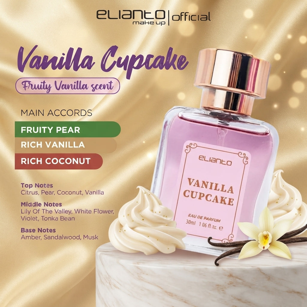 Elianto Dessert EDP Eau De Parfum – Feminine Sweet Scent & Long Lasting
