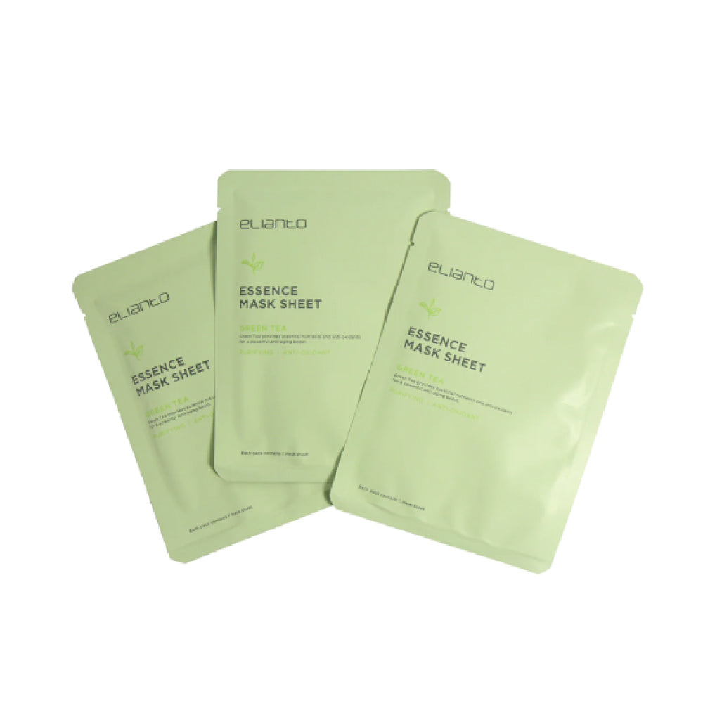 Elianto Green Tea Essence Mask Sheet