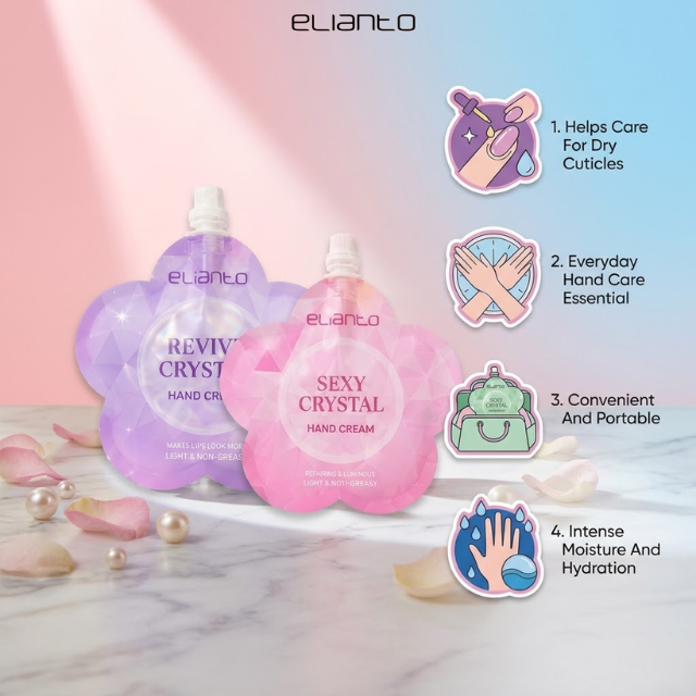 [New Launch] Elianto Sachet Hand Cream Series