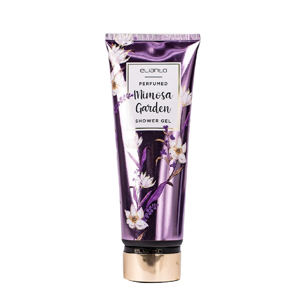 Elianto Perfumed Garden Shower Gel Mimosa Scent – Refreshing floral shower gel with soft mimosa fragrance