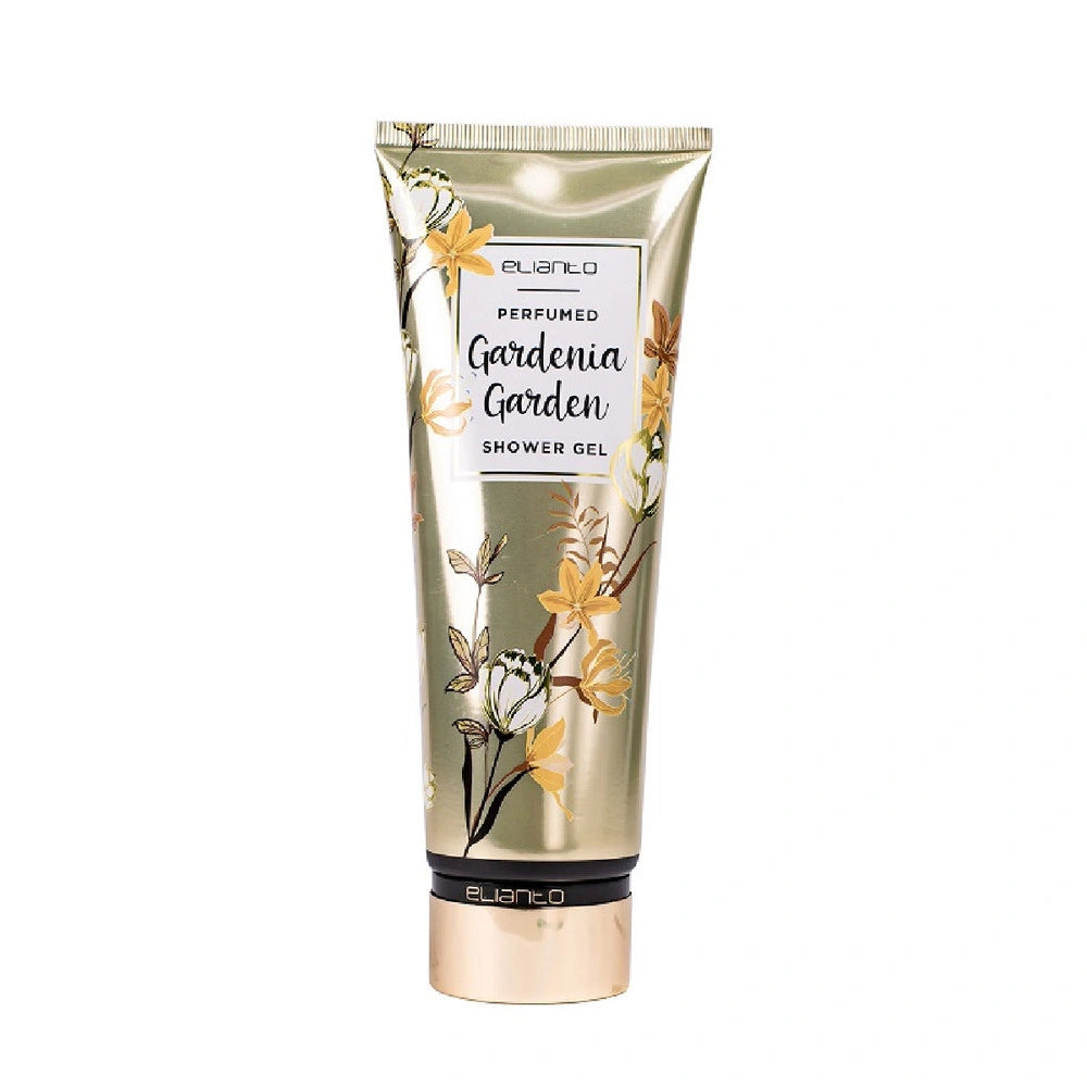 Elianto Perfumed Garden Shower Gel Gardenia Scent – Elegant floral shower gel with fresh gardenia fragrance