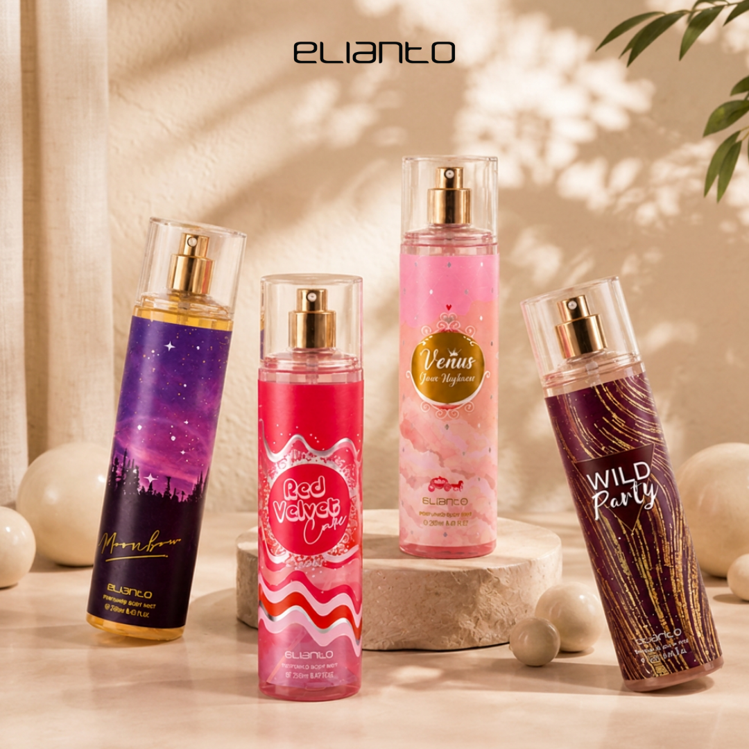 Elianto Fairyland Perfumed Body Mist Fragrance Perfume (250ML) - Spray for Layering & Everyday Use
