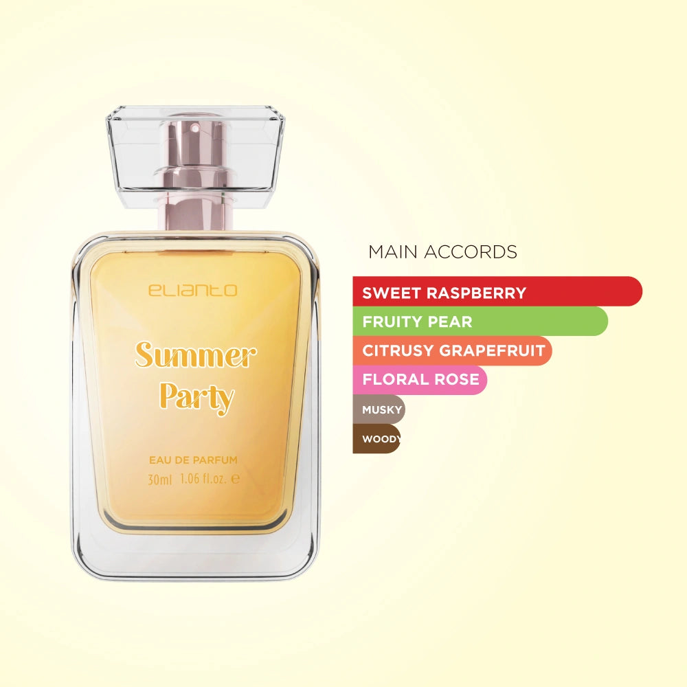 Elianto Summer Party – Fun, playful scent perfect for sunny days