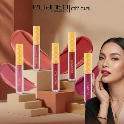 Elianto Sundae Lip Cream – All-Day Wear, Soft Matte & Kiss-Proof