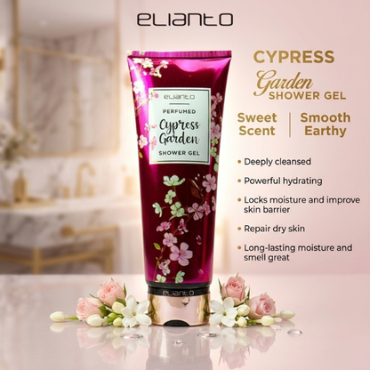Elianto Perfumed Cypress Garden Shower Gel