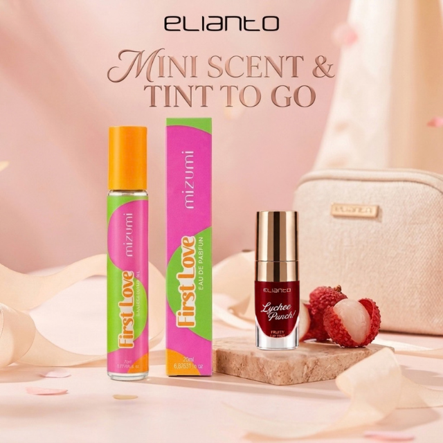 Elianto Mini Scent & Tint To Go Set (Travel Friendly)