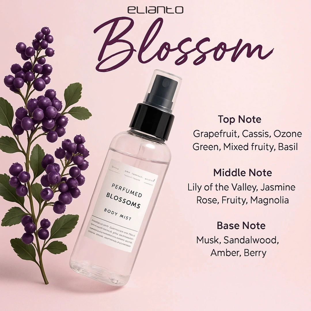 Blossom Body Mist - Elianto - juicy and playful fruity fragrance