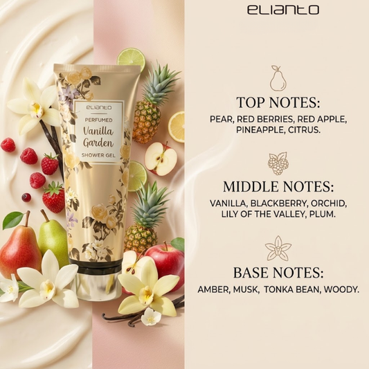 Elianto NEW Perfumed Garden Shower Gel
