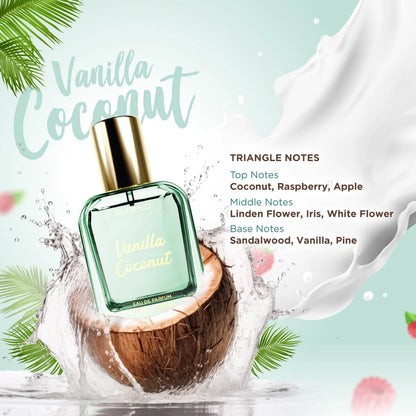 Elianto Coconut Eau De Parfum EDP Long Lasting Minyak Wangi